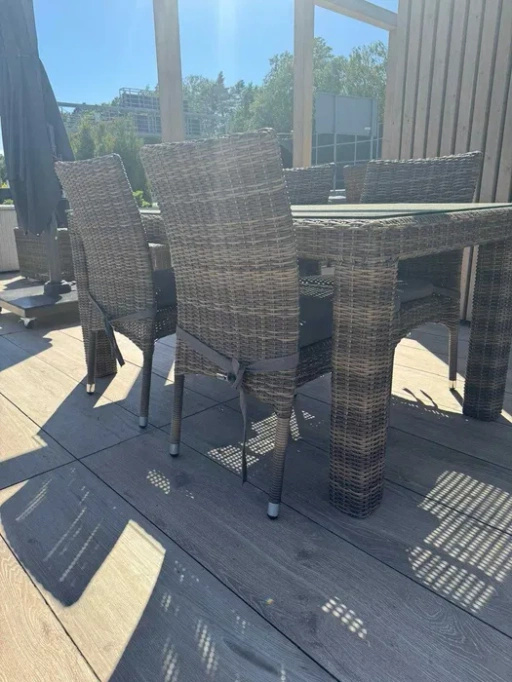 Stół Ogrodowy RAPALLO 160cm Royal Piaskowy EKSPOZYCJA