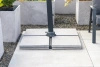 Obciążenie do podstawy parasola 50x50cm BOLZANO Ibis Beton szary (4el)