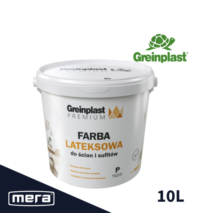 Greinplast Premium Paint Latex White 10l