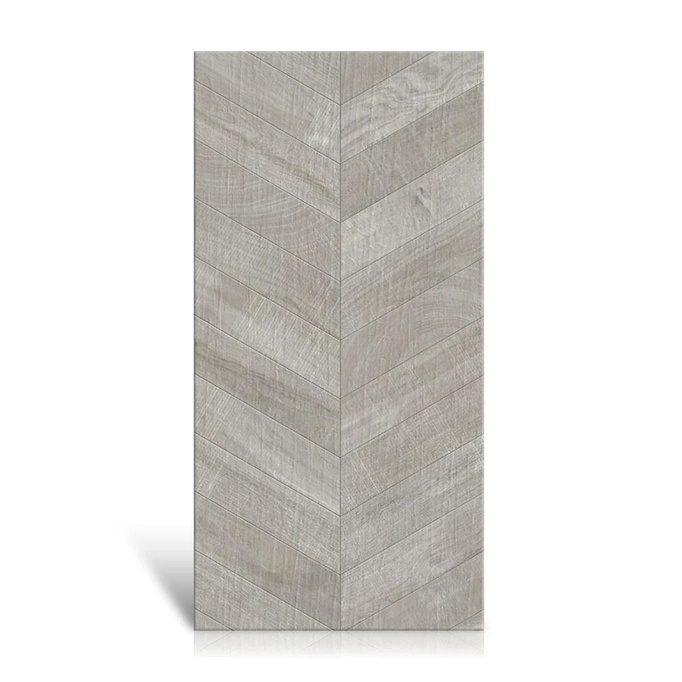 Płytka Ibero Artwood Chevron Grey  ścienno-podłogowa mat 60x120 drewnopodobna szary