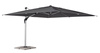 Parasol ogrodowy 4m x 4m BOLZANO Arrito aluminium antracyt