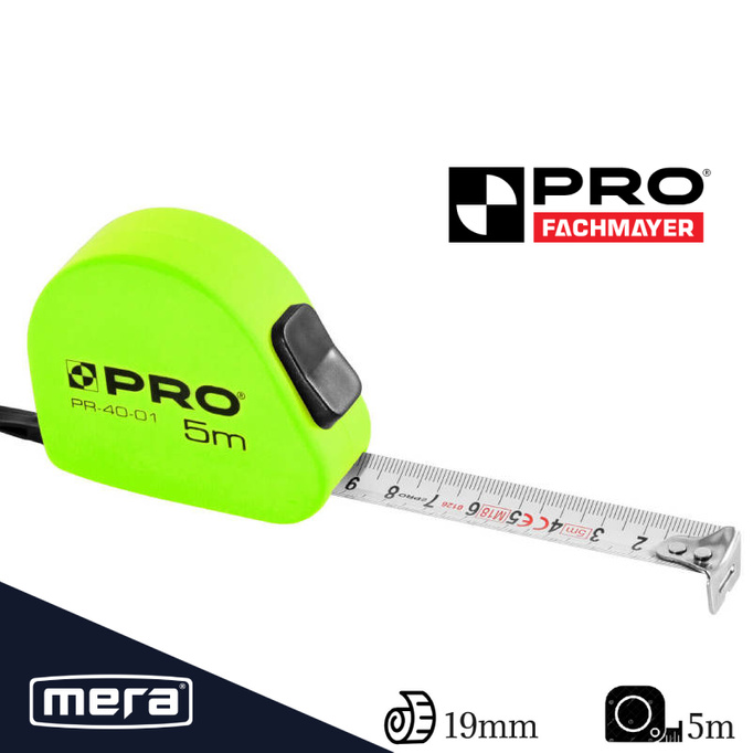 Miara zwijana 19mm x 5m PRO-MZ105