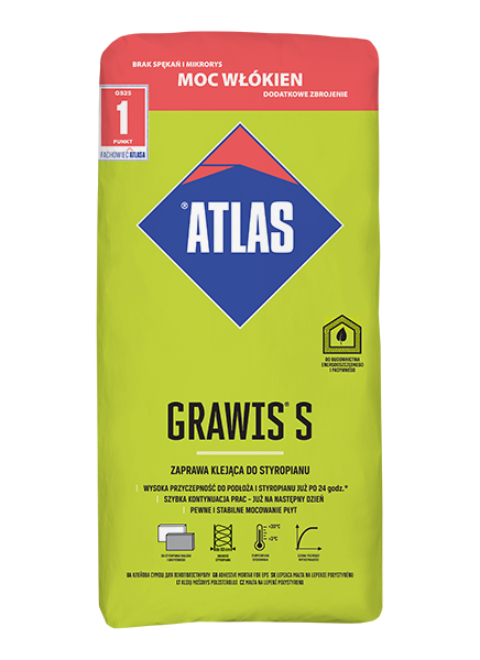 Atlas Grawis's Adhesive Mortar pro polystyren 25 kg