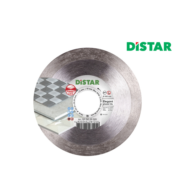 DISTAR Tarcza diamentowa 100mm ELEGANT 10115029020 tnąca