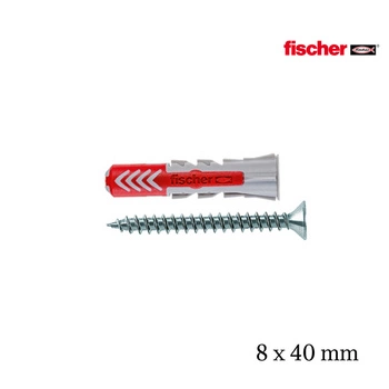 Expanze Dowel + Screw Fischer Duopower S 8x40 50 PCS.