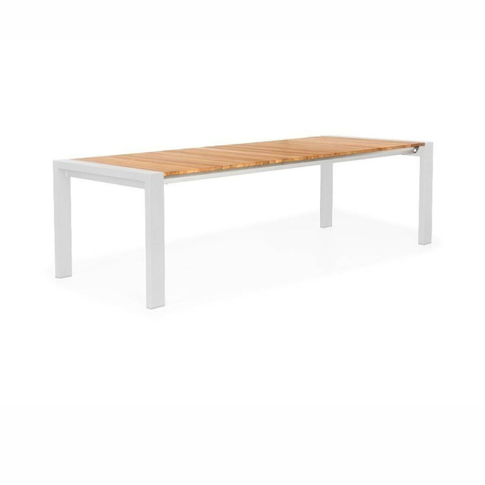 Stół Ogrodowy Rozkładany RIALTO 217 Cm Biały