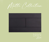 Tlačítko Black Mat Slim propláchnutí. do rámu OLA 659056