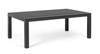 Stolik kawowy ogrodowy 120x70cm BOLZANO Kanva aluminum  antracyt