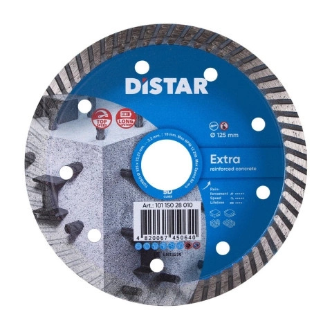 Distar Tarcza diamentowa Turbo EXTRA 125mm / 2,2mm  10115028010