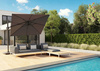 Parasol ogrodowy CHALLENGER T2P 3x3 Havanna