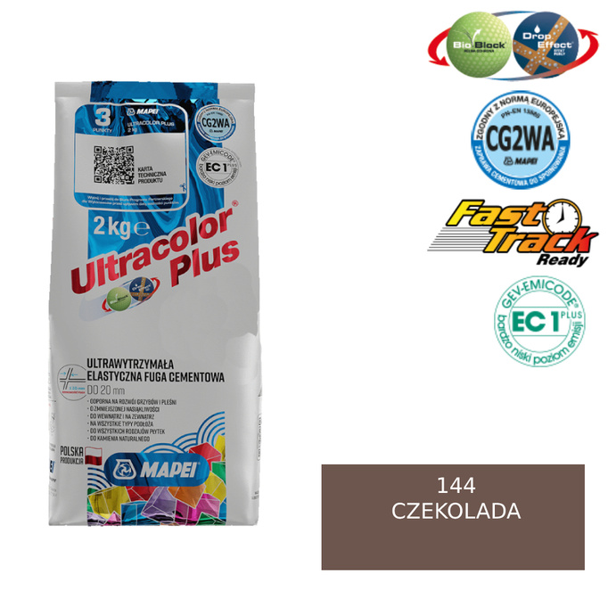 MAPEI Ultracolor Plus Fuga - 144 Čokoláda 2 kg