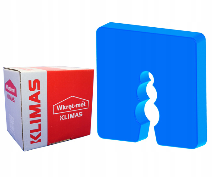 Podkładki dystansowe wyrównujące KLIMAS DW 8mm - 50szt.