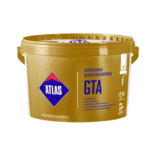 Atlas GTA Super White Polymer Smooth 18 kg