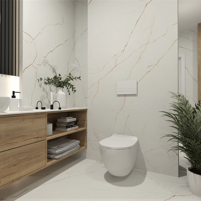 Misa WC wisząca Simas Vignoni Rimless VI18 + Zestaw montażowy + Deska wolnoopadająca VI004