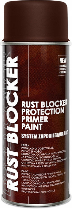 Ochranný lak blokátor Rust Brown 4in1 400 ml