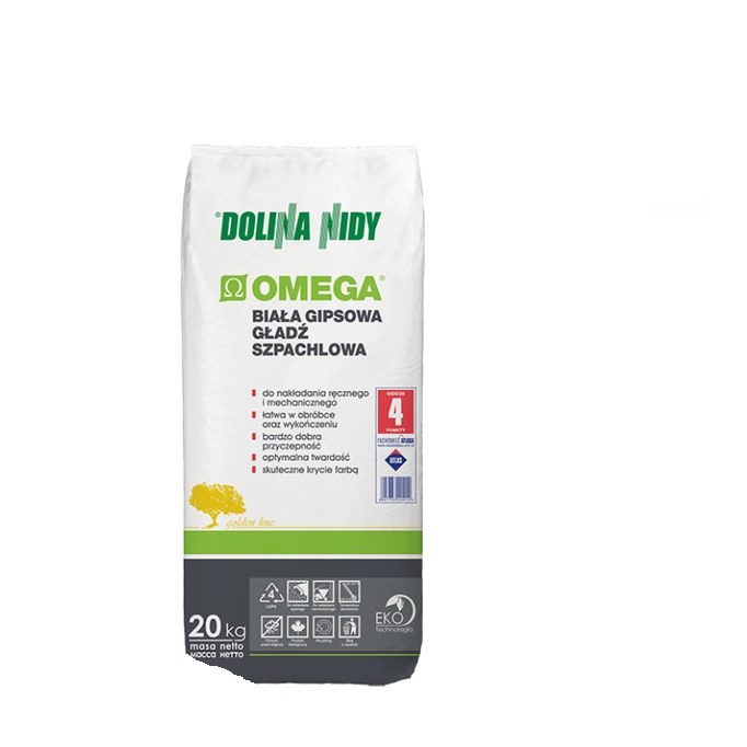 Gładź szpachlowa Omega Dolina Nidy 20kg
