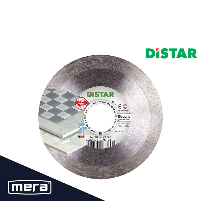 DISTAR Tarcza diamentowa 100mm ELEGANT 10115029020 tnąca