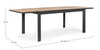 Stół rozkładany ogrodowy BOLZANO Bolonia 160-240 cm antracytowy - EKSPOZYCJA
