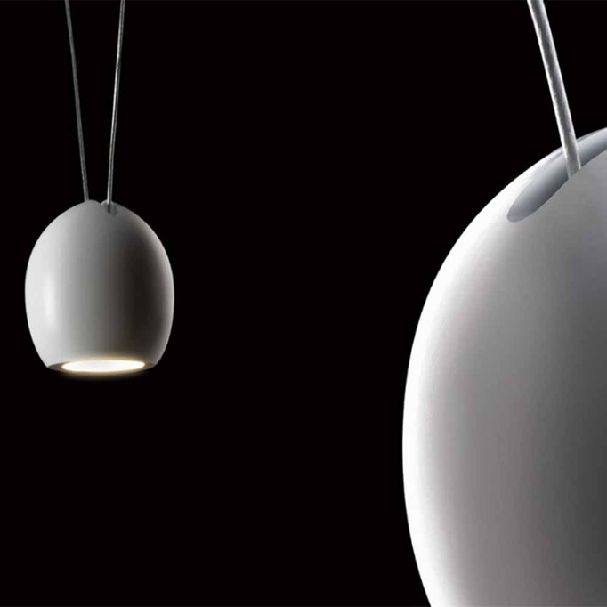 Systém 4 bílých lamp