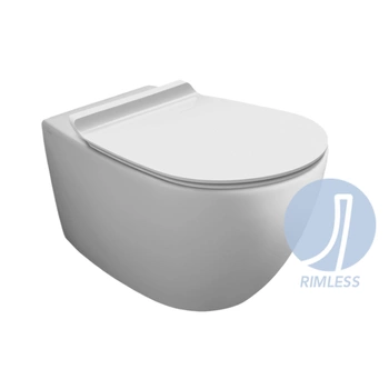 Misa WC wisząca Simas Vignoni Rimless VI18 + Zestaw montażowy