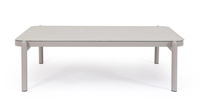 Stół ogrodowy BOLZANO FREYA 120x75cm aluminium beż