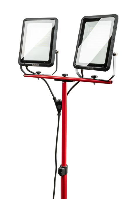 Reflektor Led stojący ze statywem w pokrowcu 2x100W PRO-LD725