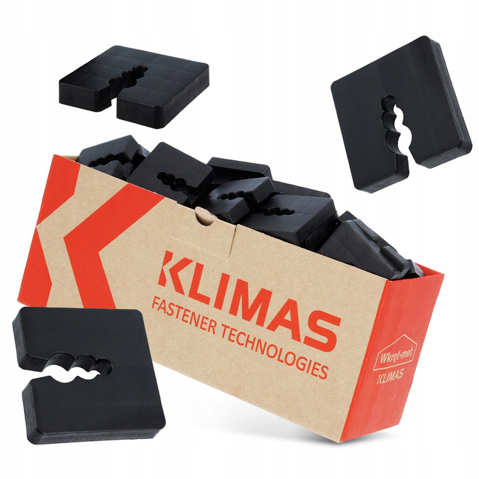 Podkładki dystansowe wyrównujące KLIMAS DW 10mm - 50szt.