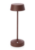Lampa ogrodowa BOLZANO LED Esprit H33 czerwona 33 cm
