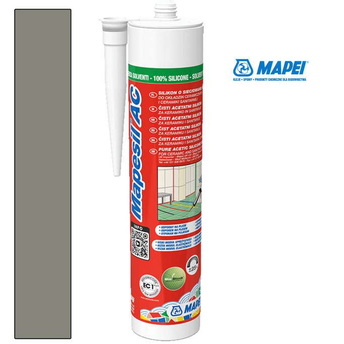 Mapei silikon Mapesil AC szary 113 310 ml