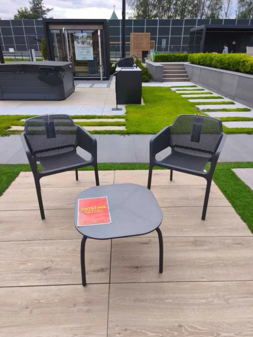 Nardi Loro Relax 60 Anthracite Garden stůl