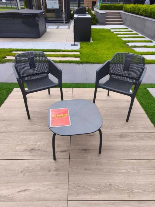 Nardi Loro Relax 60 Anthracite Garden stůl