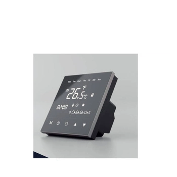 Thermoval Programovatelný regulátor TVT 30 CS Eco-D Black and Silver