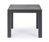 Stolik kawowy 50x50cm BOLZANO Kanva aluminium antracyt