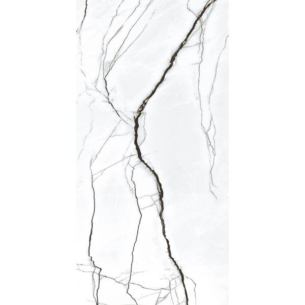 Magnifica Magnifica Marquina Blanco Wall-Pogowe Gloss 60x120 Imatace Marrum White