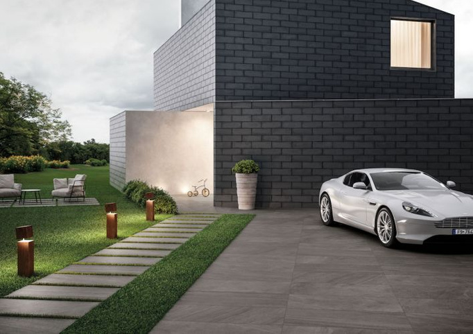 Płytka tarasowa 2cm Italgraniti Nordic Stone Svezia 60x120 imitacja kamienia szary II gatunek