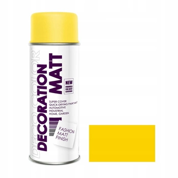 Spray Deco Color Decration Mat Yellow Ral 1023 400ml 191 023