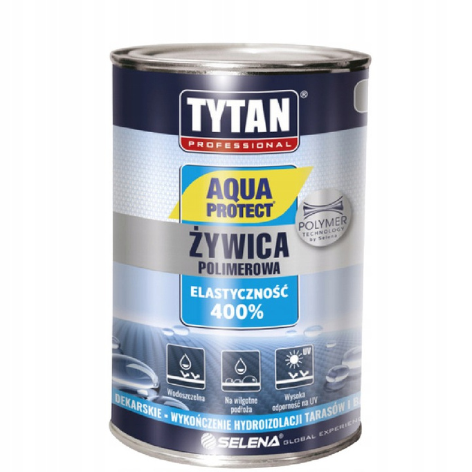 Tytan Aqua Protect żywica polimerowa 1kg szary