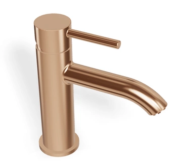 PALAZZANI MIDI Bateria umywalkowa Brushed Rose Gold H17cm