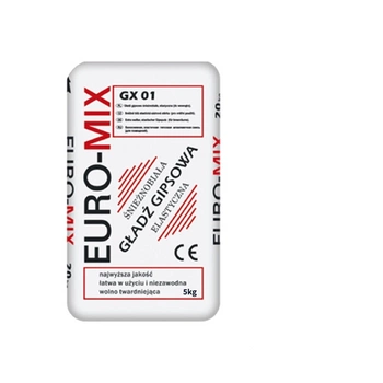 Gładź gipsowa śnieżnobiała GX 01 5kg