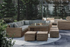 Meble Ogrodowe MILANO IV Royal Piaskowy