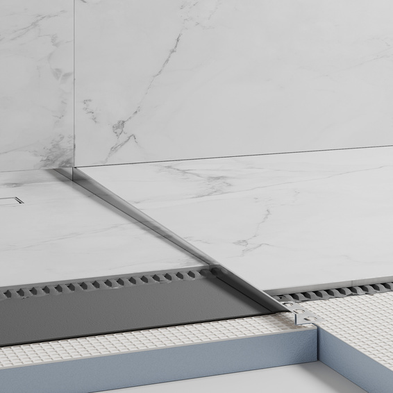 Podfrungový pás 120 cm GPS3 SX vlevo 31650 - Glass Profiles GPS3/ - AISI 304 Profily z nerezové oceli