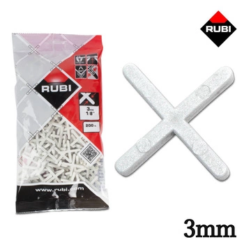 Rubi kříží 3 mm 200pcs 2902