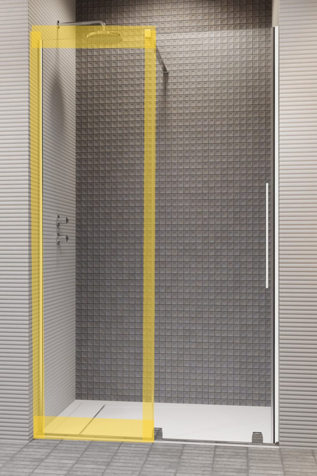 Radaway Cabina Idea Black Kdd Door 80 Right