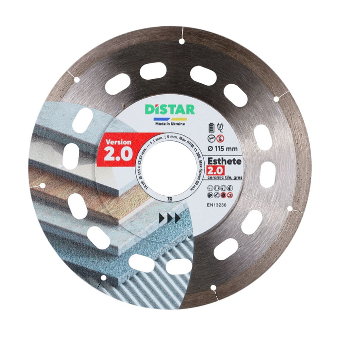 DISTAR Tarcza diamentowa 115mm ESTHETE 2.0  10216025019