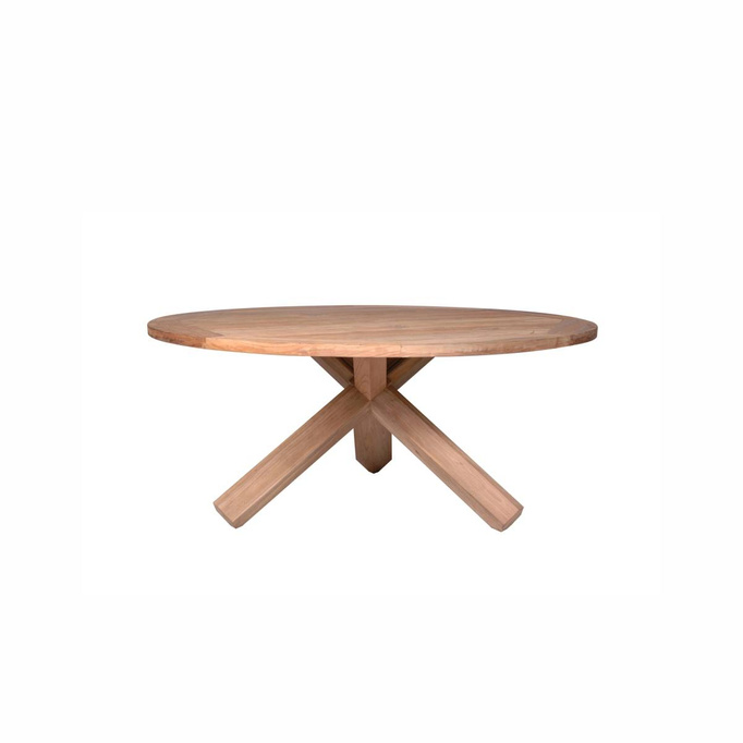 TEAK BORDEAUX GARDEN TABLE Ø170CM