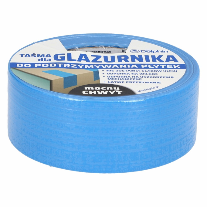 Páska pro 48 mm x 40m modrá delfínová dlaždice