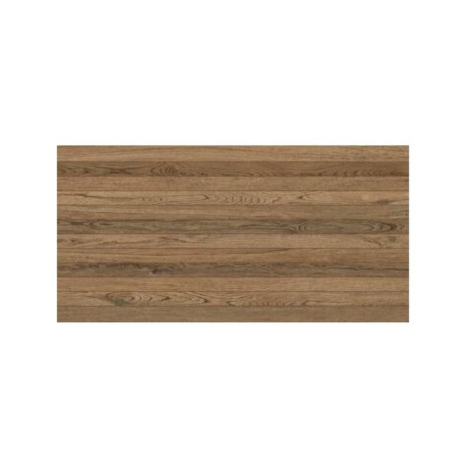 Novabell severská dřevěná zeď Bacchette a nástěnná pogowa rohož 60x120 10 mm dřevěné hnědé