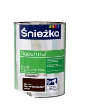 Śnieżka Supermal Ral8017 0,8L čokoládově hnědá