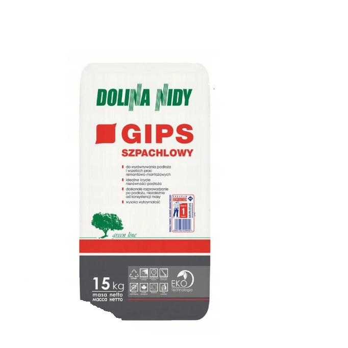 Gips szpachlowy Dolina Nidy 15kg