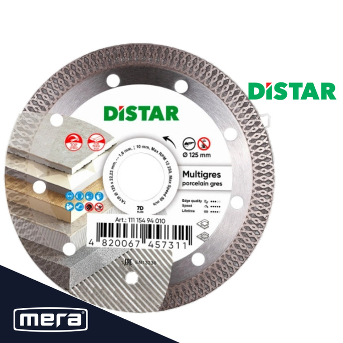 DISTAR Tarcza diamentowa 125mm Multigres  11115494010